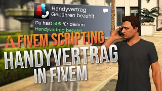 Handyvertrag in FiveM programmieren  FiveM Scripting 17 LUA für Beginner [upl. by As]