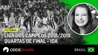 Palpites para Ajax x Juventus e Manchester United x Barcelona pela Liga dos Campeões 20182019 [upl. by Phil]