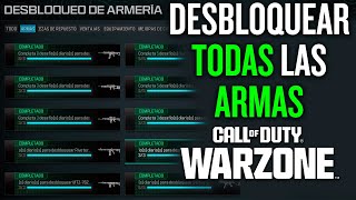 COMO DESBLOQUEAR TODAS las ARMAS y VENTAJAS de WARZONE 3 RÁPIDO [upl. by Tilla]