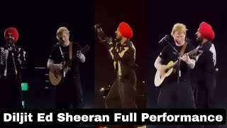 diljit dosanjh ed sheeran live mumbai Diljit Dosanjh Ed Sheeran Live Performance Mumbai [upl. by Nnaecarg42]