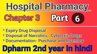 Disposal of Expiry Drugs  Disposal of narcotics cytotoxic Drugs Documentation in hindi [upl. by Haland]