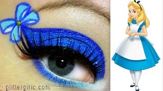 Alice in Wonderland Makeup tutorial [upl. by Thurman472]