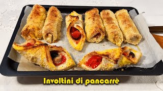 INVOLTINI DI PAN CARRÉ al forno [upl. by Andrade620]