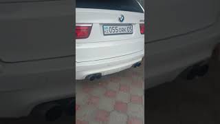 BMW X5M E70 Supersprint exhaust sound cold start [upl. by Asirahc219]