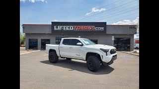 2024 TOYOTA TACOMA TRD SPORT 3quot READY LIFT FALCON SHOCKS 18quot METHOD WHEELS TOYOS STOCK T27461 [upl. by Hyrup]