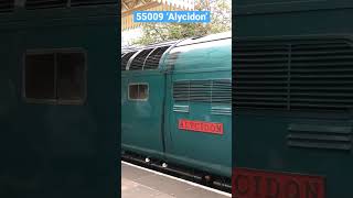 Deltic UP CLOSE Engine STARTUP 55009 Alycidon  Napier Engine TURN UP Your Volume [upl. by Nossila]