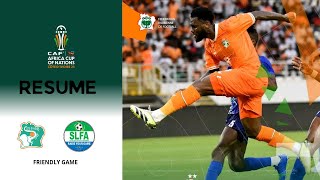 Côte dIvoire vs Sierra Leone international friendly highlights 2024  Ivory Coast vs Sierra Leone [upl. by Maillij169]