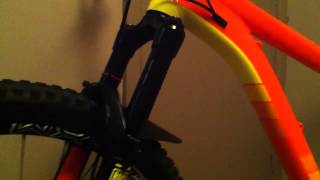 How to Fix a Scratched Mountain Bike Fork Stanchion [upl. by Yramesor752]