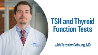 TSH and Thyroid Function Tests  UCLA Endocrine Center [upl. by Anitniuq989]