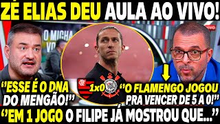 🚨😱 ESSE É O DNA DO FLAMENGO FILIPE LUIS DEU SHOW NA ESTREIA ZÉ ELIAS DEU AULA AO VIVO [upl. by Soane]