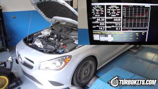 Mercedes CLA 250 Tune Comparisons DYNO [upl. by Grantham]