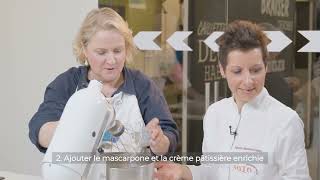 Opération Cuisines Ouvertes  Atelier recette avec la cheffe pâtissière Sandrine BaumannHautin [upl. by Eveivenej]