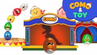 Como  Egg tower  More Episodes 18min  Cartoon video for kids  Como Kids TV [upl. by Ahsiekrats570]