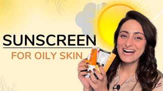 Best sunscreens for oily skin acne prone skin combination skin  Dermatologist recommends [upl. by Andrien]