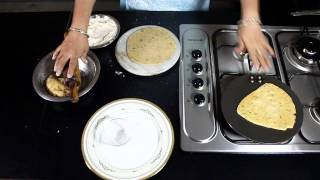 Moong Dal Masala Paratha  Rajasthani Moong Dal Parantha [upl. by Rheingold]