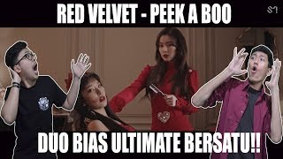 GOKSS SEKALI RED VELVET  PEEK A BOO MV REACTION  INDONESIA [upl. by Nyrmak615]