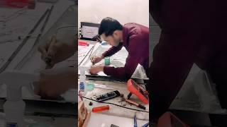 4K Backlight Install In 50 Inch LED TV Ledtvrepairing Ashutoshtechnicalexpertshorts [upl. by Ainar65]