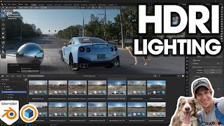 The ULTIMATE GUIDE to HDRI Lighting in Blender [upl. by Llenra636]