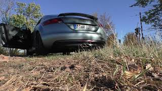 Magnaflow exhaust sound AUDI TT 32 after 4000km [upl. by Airdnaxela]