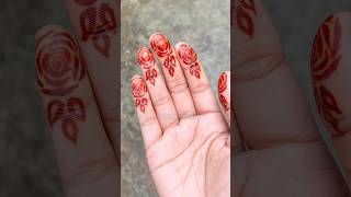 Finger mehndi design shorts mehndi mehndidesign youtubeshorts ytshorts henna [upl. by Nicki904]