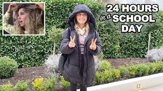 24 HOURS With Me On The FIRST DAY Back To School  Rosie McClelland [upl. by Richardo]