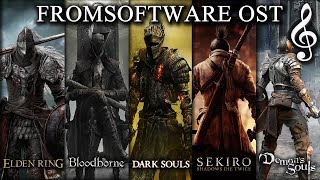 FromSoftware  Best Soundtracks  Demon Souls  Dark Souls  Bloodborne  Sekiro  Elden Ring [upl. by Syramad966]