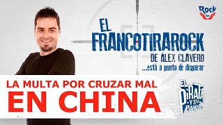 El Francotirarock y qué pasa si cruzas mal un semáforo en China quotLa multa es un atropelloquot [upl. by Yldarb]