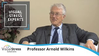 Visual Stress Interview with Arnold Wilkins University of Essex Visual Perception Unit [upl. by Ahsayn]