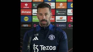 quotWere creating the chancesquot ⚽️Ruud van Nistelrooy on Manchester Uniteds lack of goals this season [upl. by Osnofedli]