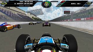 F1 Challenge VB 1997 Minardi Sentul 5 Race [upl. by Ashlie]