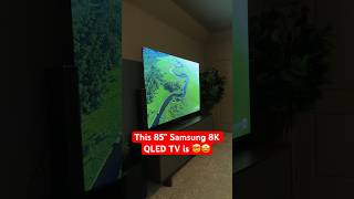 This 85” Samsung 8K QLED TV is INSANE 🤯 QN900D [upl. by Adnahsam387]