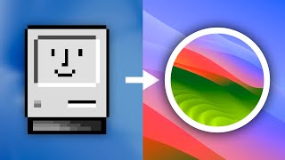 Evolution of Apple macOS 1984  2023 [upl. by Fezoj]