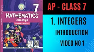 Integers  Class 7  AP Mathematics  By school maths made easy [upl. by Hembree169]