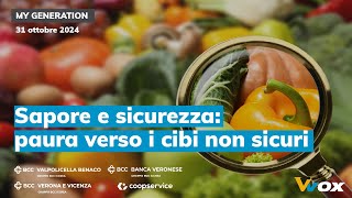 SAPORE E SICUREZZA PAURA VERSO I CIBI NON SICURI [upl. by Epilef]