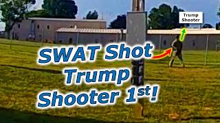 Bodycam Butler SWAT Hit Trump Shooter Before Secret Service Snipers [upl. by Aimat888]