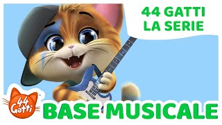 44GattiIT  Canzone quot44 Gattiquot BASE MUSICALE  KARAOKE [upl. by Lemhaj]