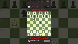 A 1300 elo player falls for this trap  checkmate in chess chess tactics games learnchess [upl. by Nevanod]