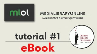 Tutorial MLOL MediaLibraryOnLine 1 come iscriversi e scaricare eBook sui propri dispositivi [upl. by Byrne81]