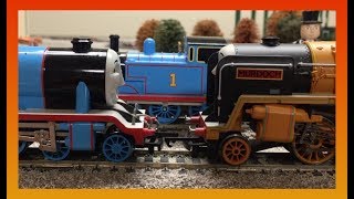 Murdoch vs Gordon Head On Collision Thomas amp Friends Trains [upl. by Cloe]