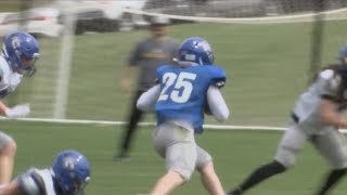 Briar Cliff football spring game [upl. by Hsetirp]