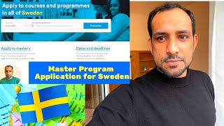 Step by step Guide Master in Sweden  Master Program Application in Sweden  Application tutorial [upl. by Olnton571]