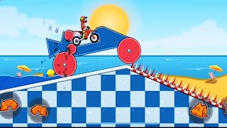 Moto X3M Bike Racing Games  Gameplay Walkthrough iOS Android 6 [upl. by Robbert]