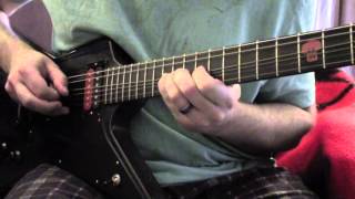 Guitar Lesson  Devin Townsend  Deadhead [upl. by Gudren]