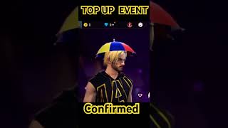 Next Topup Event Confirm  Upcoming Event Free Fire  foryou freefire freefireshorts ytshorts [upl. by Lledra775]