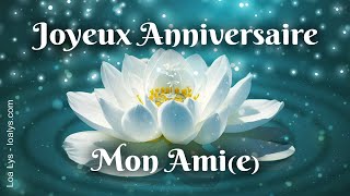 Joyeux anniversaire mon amie [upl. by Elladine]