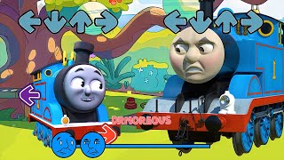 NEW 3D Baby Thomas VS Angry amp Happy 3D Thomas  Friday Night Funkin [upl. by Kurt557]