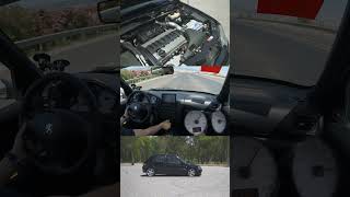 Tuned Peugeot 106 GTI 100200 kmh  Epic NA Hot Hatch Acceleration [upl. by Libbey]