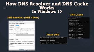 How DNS Resolver and DNS Cache Works  How to Flush DNS [upl. by Armmat]