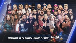 WWE Draft 2024 Round 2 SmackDown Apr 26 2024 [upl. by Dole]