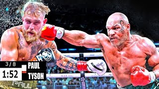 MIKE TYSON VS JAKE PAUL FULL FIGHT HIGHLIGHTS NETFLIX 2024 [upl. by Nile]